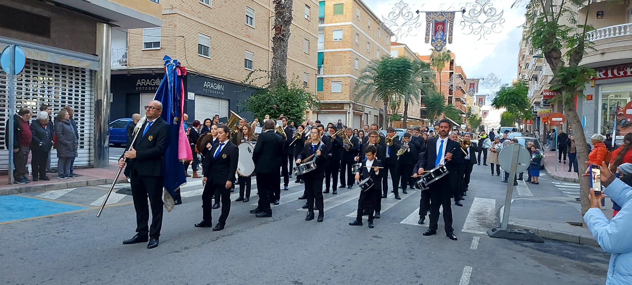 Ofrenda floral a la Inmaculada Concepción