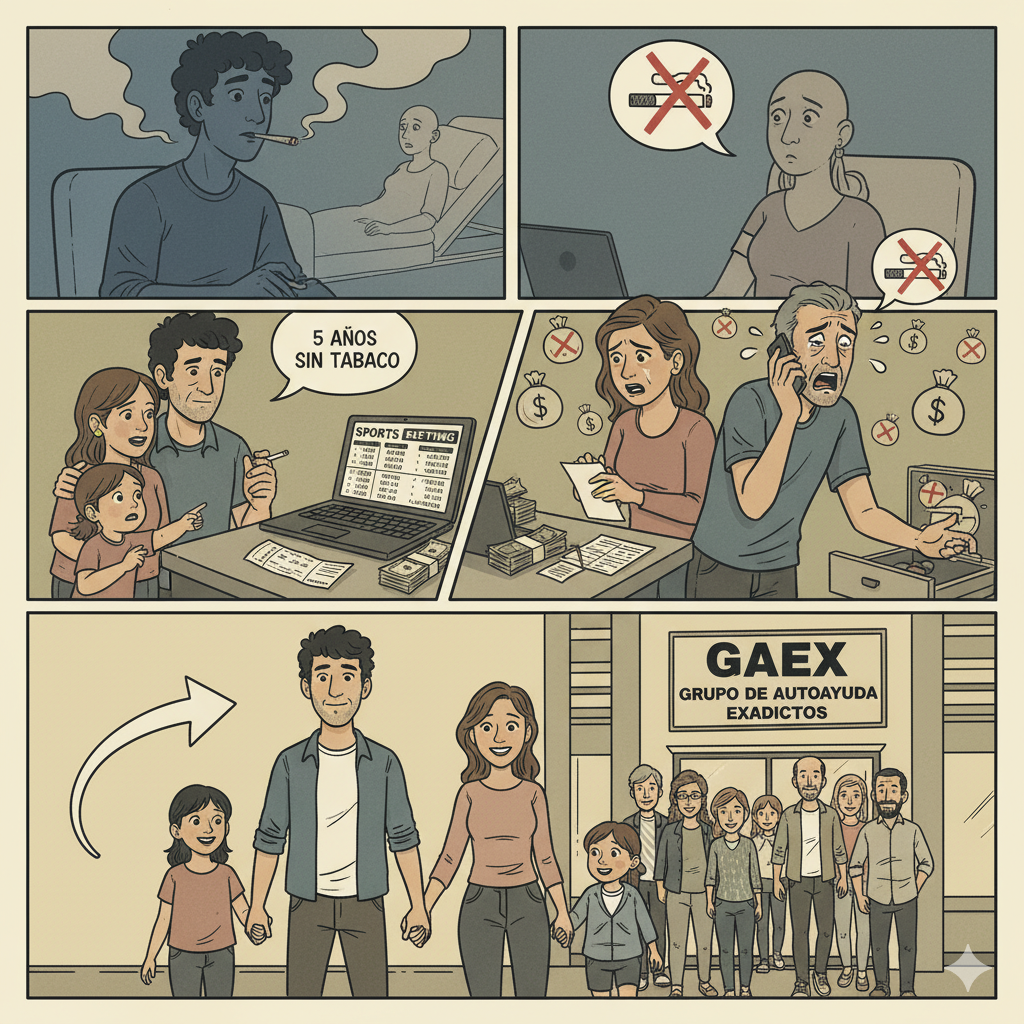 18.A-UN ADICTO TRAS UN TRAUMA, 30 AÑOS DESPUÉS.