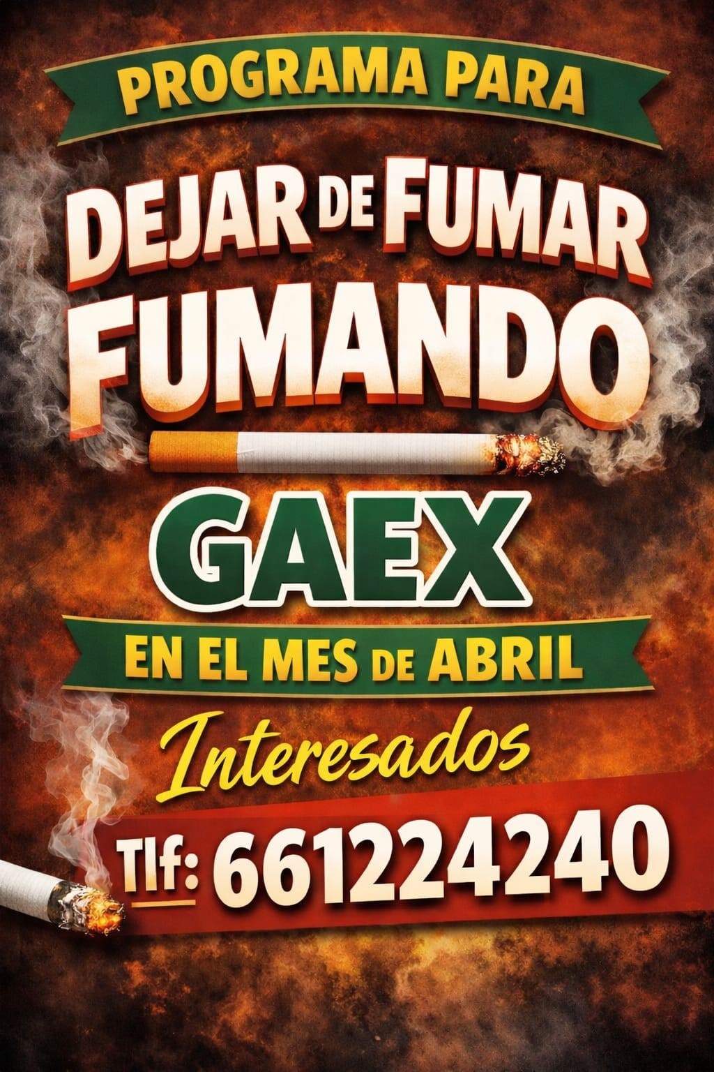 DEJAR DE FUMAR FUMANDO